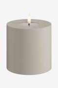 DeluxeHomeart - LED utomhuspelarljus 10x10 cm - Beige - Dekorationsbel...