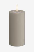 DeluxeHomeart - LED-pelarljus 5x10 cm - Beige - Ljus - Från Homeroom