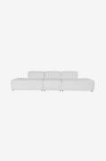 Hanah Home - 3-sits soffa Kayra - Vit - 3-sits soffor - Från Homeroom
