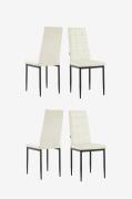 Loft24 - Matstol 4 Pk Becca - Vit - Stolar - Från Homeroom