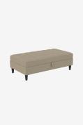 Dorel Home - Ottoman med förvaring Presley - Brun - Fotpallar & puffar...