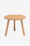 Hillerstorp - Sidobord Tennessee Ø50 cm - Beige - Soffbord utomhus - F...