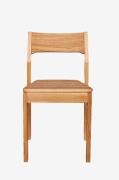 Wood Furniture - Matstol set om två Suomi Wooden , ek - Brun - Stolar ...
