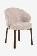 NORDFORM - Darlene matstol med armstöd 2-pack - Beige - Karmstolar - F...