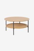 Håum - Coffee Table Ø80 Cm Brooklyn - Natur - Soffbord - Från Homeroom