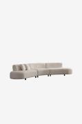 Hanah Home - Hörnsoffa Pars Triple - Beige - Soffor - Från Homeroom