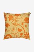 Marimekko - Perenna Kuddfodral 50X50 cm - Orange - Prydnadskuddar & ku...
