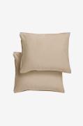Midnatt - Örngott Hassel 2 st - Beige - Örngott - Från Homeroom