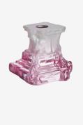 Kosta Boda - Ljusstake Rocky Baroque 9,5Cm - Rosa - Ljusstakar & lykto...