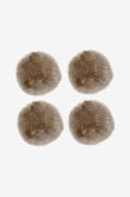 Skinnwille - Sittplätt Gently 4-pack - Beige - Sittdynor - Från Homero...