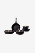 Hermia - Grytuppsättning (14 delar)-Hona Xl - Svart - Grytor & kastrul...