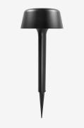 Dyberg Larsen - Stigen lampa Valencia solar - Svart - Solcellslampor -...