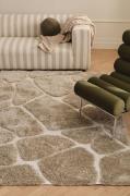 &Home - Ryamatta Alba Stone - Vit - Lugg & ryamattor - Från Homeroom