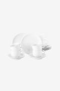 Seltmann Weiden - Kaffeset Seltmann Compact 18 delar - Vit - Koppar & ...