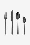 Eternum - Bestickset 16 delar Eternum Nardo - Svart - Bestick - Från H...