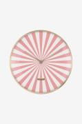 Karlsson - Väggklocka Candy Swirl Dome - Rosa - Väggklockor & bordsur ...