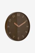 Karlsson - Väggklocka Amena - Brun - Väggklockor & bordsur - Från Home...