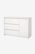Tvilum - Next -sideboard med 1 dörr och 3 lådor - Vit - Skänkar & side...