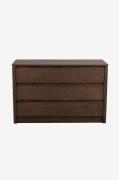 Rowico Home - Melstone Byrå med 3 lådor - Brun - Byråar - Från Homeroo...