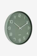 Karlsson - Väggklocka Lofty - Grön - Väggklockor & bordsur - Från Home...