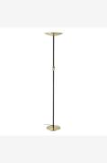 EGLO - Golvlampa Conivarino Svart/Brushed brass - Mässing - Golvlampor...