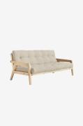 Karup - Soffa Grab Natur Bas - Beige - Bäddsoffor - Från Homeroom