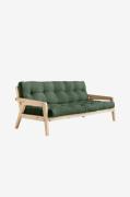 Karup - Soffa Grab Natur Bas - Grön - Bäddsoffor - Från Homeroom