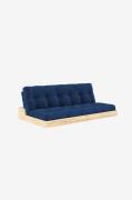 Karup - Base Bäddsoffa Tre sittplatser - Blå - Bäddsoffor - Från Homer...