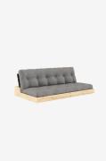 Karup - Base Bäddsoffa Tre sittplatser - Grå - Bäddsoffor - Från Homer...