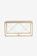 Hanah Home - Soffbord set Defne - Guld - Soffbord - Från Homeroom
