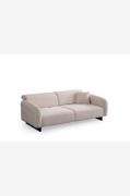 Hanah Home - 3-sits soffa Caprice - Vit - 3-sits soffor - Från Homeroo...