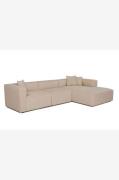 Hanah Home - Hörnsoffa Mora Right - Beige - Divansoffor - Från Homeroo...