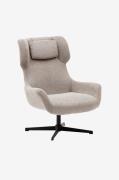 Kave Home - Fåtölj - zalina - Beige - Fåtöljer - Från Homeroom
