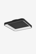 EGLO - Vägg-/taklampa Loretello Square 350X350 M - Svart - Taklampor -...