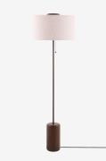 Globen Lighting - Golvlampa Bosco Brunbetsad ek - Brun - Golvlampor - ...