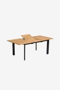 Hillerstorp - NYDALA bord 96x150/200 cm - Svart - Matbord utomhus - Fr...