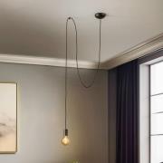 Nowodvorski Lighting Hänglampa Spider, svart, 1 lampa