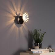 Eco-Light LED-vägglampa Bloom silver