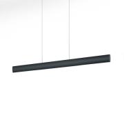 Knapstein Runa LED-hänglampa, svart, längd 92 cm