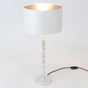 Holländer Bordslampa Cancelliere Rotonda vit/silver 57 cm