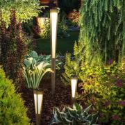 Les Jardins LED-solcellsfackla Tecka sensor, 120 cm, Duratek