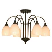 Menzel Stilfull plafondlampa ANNO 1900, med 6 ljuskällor