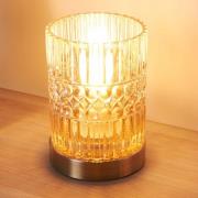 Pauleen Crystal Elegance bordslampa av glas