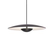 MARSET Ginger LED-pendel triac Ø20cm wenge/vit