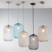 Eco-Light Hänglampa Ashford S15 med glasskärm bärnsten