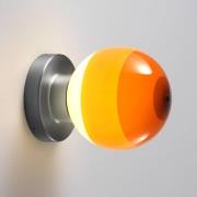 MARSET Dipping Light A2 LED-vägglampa orange/grå