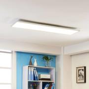 Arcchio LED-panel Arthur, 120 x 30 cm, silver, 4000 K