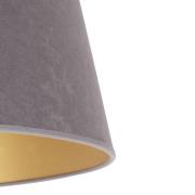 Duolla Lampskärm Cone höjd 18 cm, grå/guld