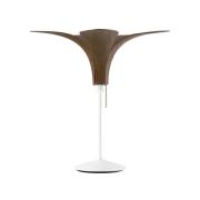 UMAGE Jazz bordslampa mörk ek, vit fot