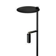 Carpyen LED-golvlampa Kelly spot justerbar black/nickel